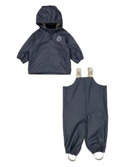 Wheat 2tlg. Regen-Outfit "Charlie" In Dunkelblau